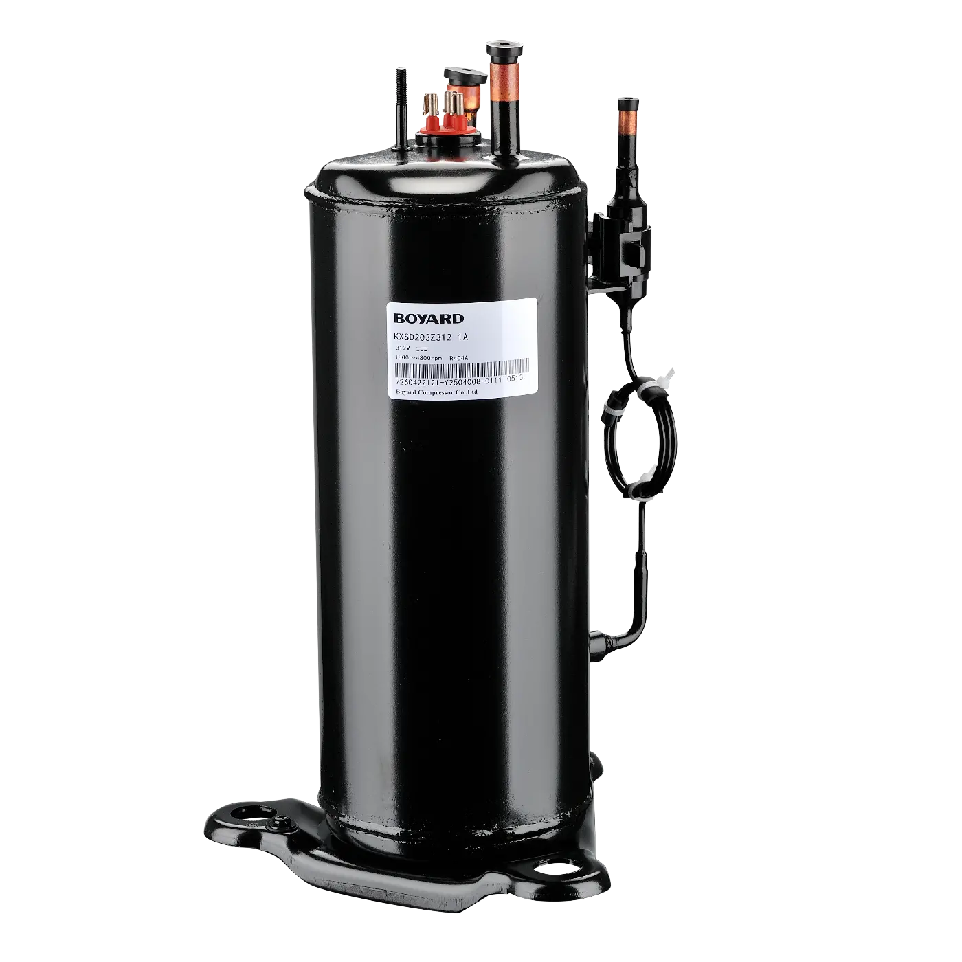 MBP/LBP, 20.3cc, 312V DC, R290/R1270, Variable Speed, Twin Cylinder Compressor 36 MBP/LBP, 20.3cc, 312V DC, R290/R1270, Variable Speed, Twin Cylinder Compressor