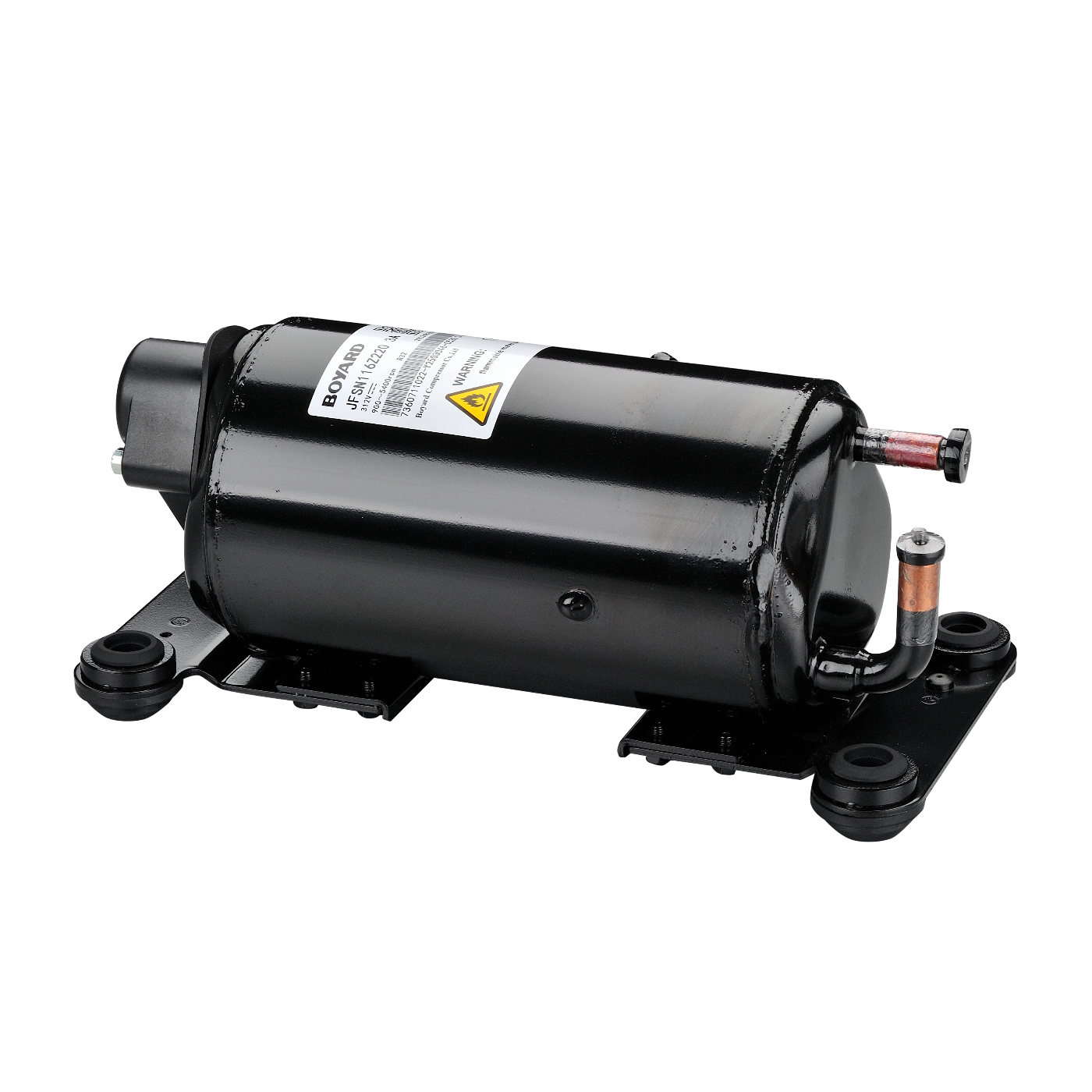 HBP/MBP, 15.0cc, 312V DC, R32/R454B/R410A, Variable Speed Compressor 36 HBP/MBP, 15.0cc, 312V DC, R32/R454B/R410A, Variable Speed Compressor