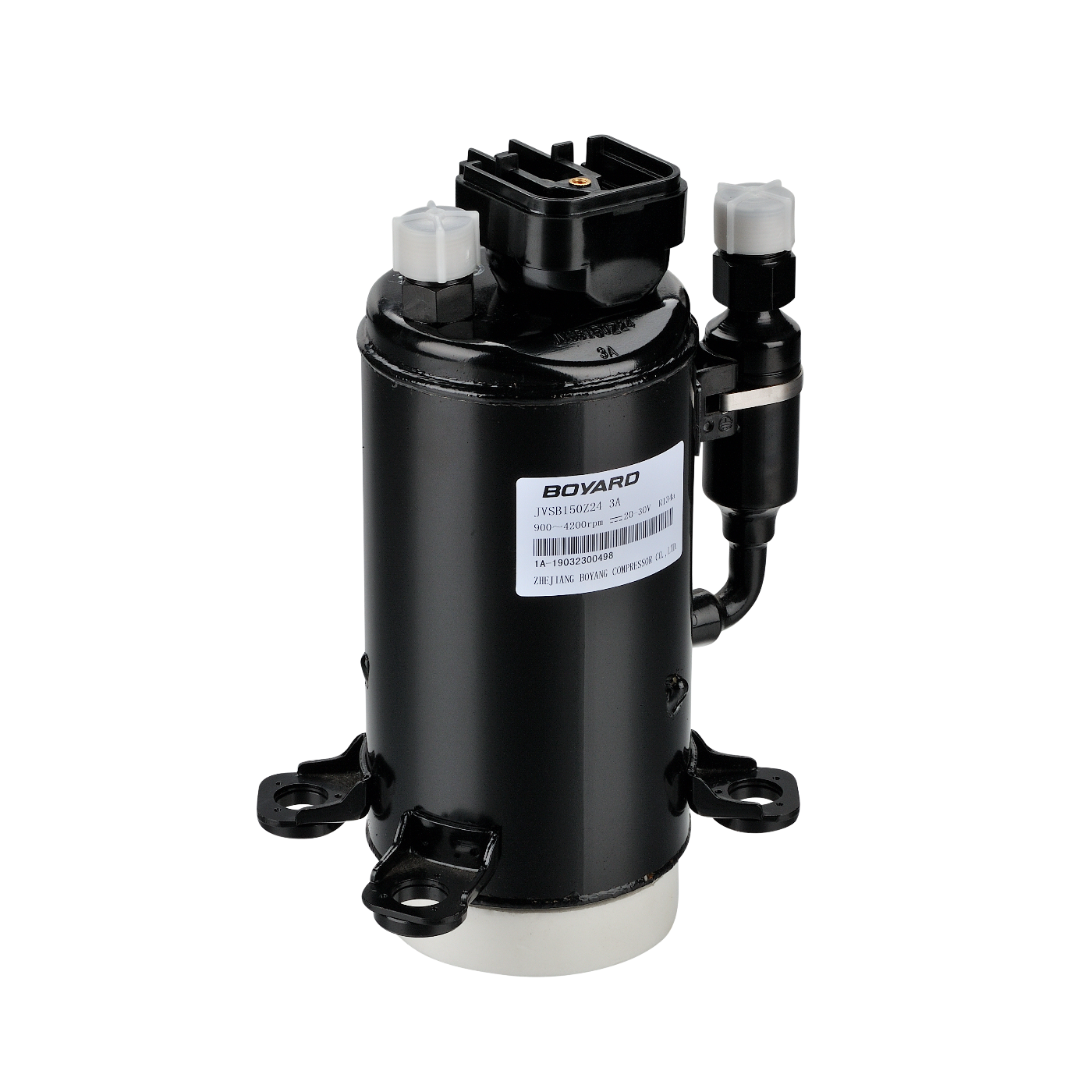 HBP/MBP, 15.0cc, 24V DC, R1234yf/R513A/R134a, Variable Speed Compressor 36 HBP/MBP, 15.0cc, 24V DC, R1234yf/R513A/R134a, Variable Speed Compressor